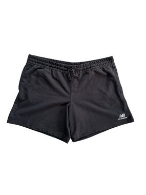 New Balance Black Sweat Shorts Plus Size 5X Pockets Athletic Lounge